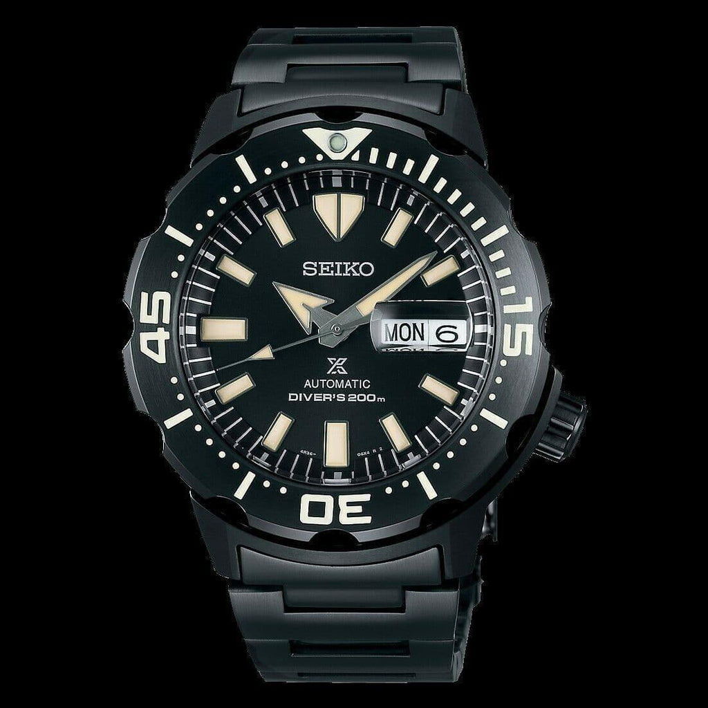 Seiko Black King Monster Gen 4 Diver's 200M Men's Watch SRPD29K1 - Prestige