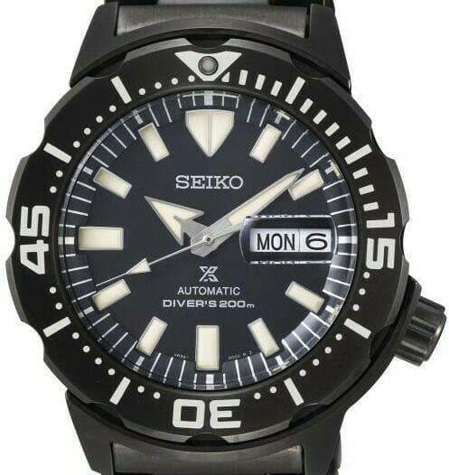 Seiko Black King Monster Gen 4 Diver's 200M Men's Watch SRPD29K1 - Prestige