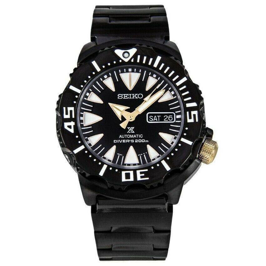 Seiko Black Monster Gen 2 200M Diver's Men's Watch SRP583K1 - Prestige