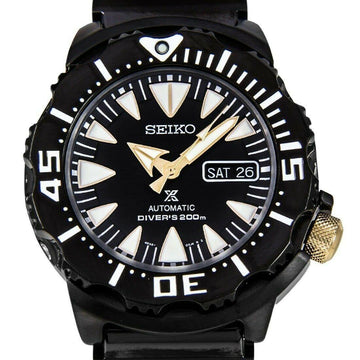 Seiko Black Monster Gen 2 200M Diver s Men s Watch SRP583K1