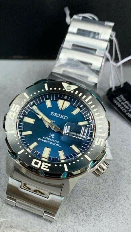 Seiko Blue Monster Gen 4 Diver's 200M Men's Watch SRPD25K1 - Prestige