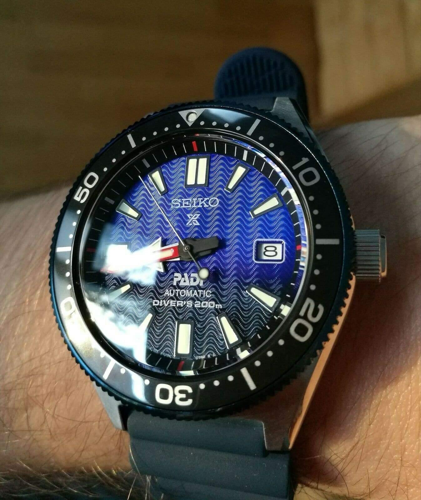 Seiko Japan Made 62MAS SE PADI Blue Dial 200M Diver's Men's Watch ...
