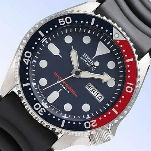 Seiko Japan Made Pepsi SKX 200M Diver's Men's Watch SKX009J1 - Prestige