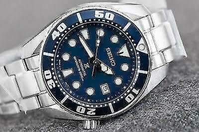 Seiko JDM Blumo Blue Sumo Men's Stainless Steel Watch SBDC033 - Prestige
