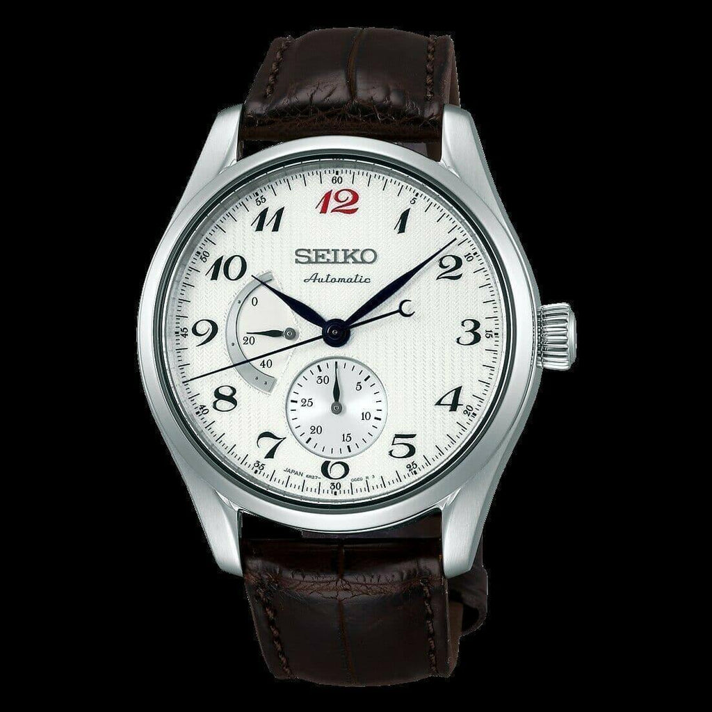 Seiko JDM Pre- Presage w/ Power Reserve Karesansui White Men's Watch SARW025 - Prestige