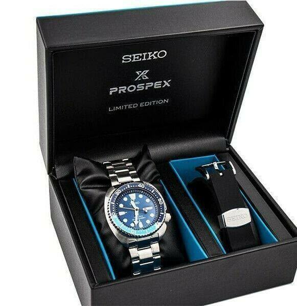 Seiko Limited Edition Japan Made Blue Lagoon Turtle 200M Men's Watch SRPB11J1 - Prestige