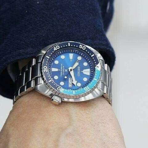 Seiko Limited Edition Japan Made Blue Lagoon Turtle 200M Men's Watch SRPB11J1 - Prestige