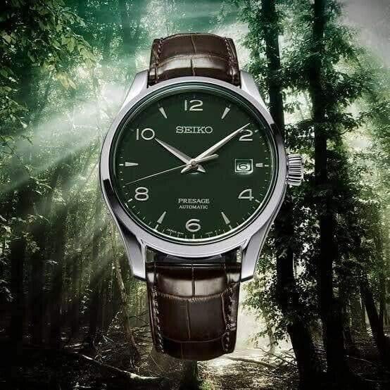 Seiko Limited Edition Presage Men's Watch Green Enamel Dial Men's Watch SPB111J1 - Prestige