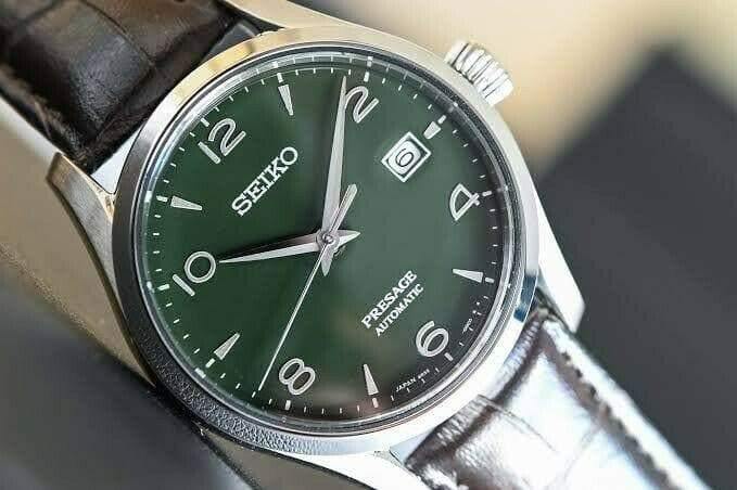 Seiko Limited Edition Presage Men's Watch Green Enamel Dial Men's Watch SPB111J1 - Prestige