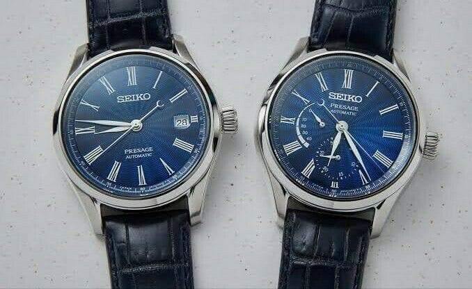 Seiko Limited Edition Presage Shippo Enamel Watches SPB073J1 + SPB075J1 Set - Prestige