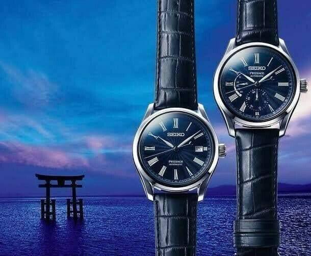 Seiko Limited Edition Presage Shippo Enamel Watches SPB073J1 + SPB075J1 Set - Prestige