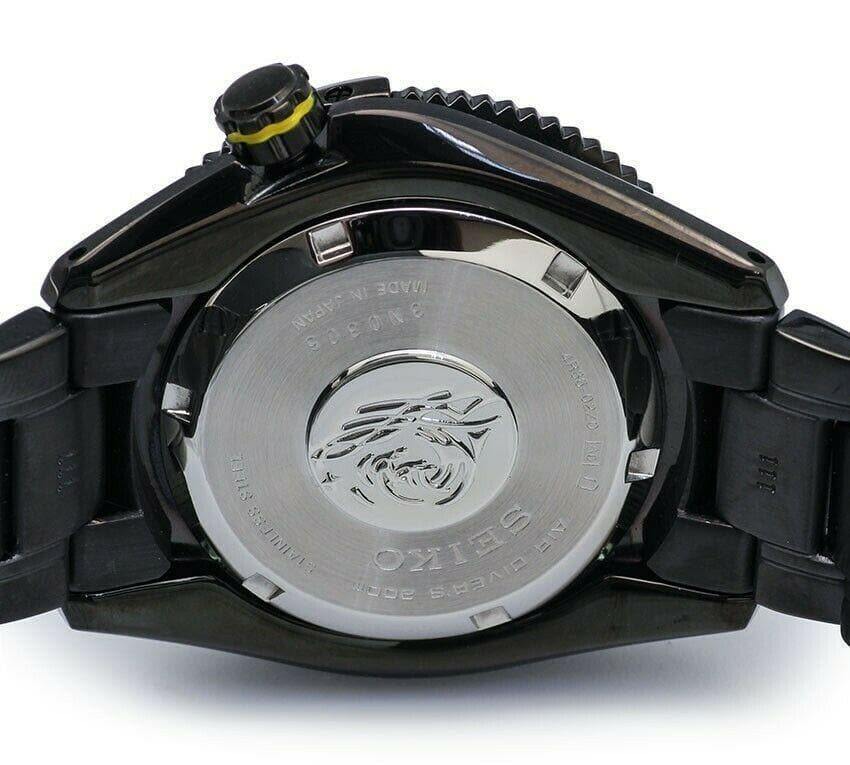 Seiko Men's "Stargate II" Ion Black PVD Plated Stainless Steel Watch SRP499K1 - Prestige