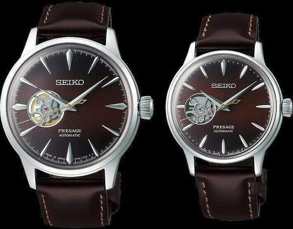 seiko presage cocktail time stinger open heart ssa783j1