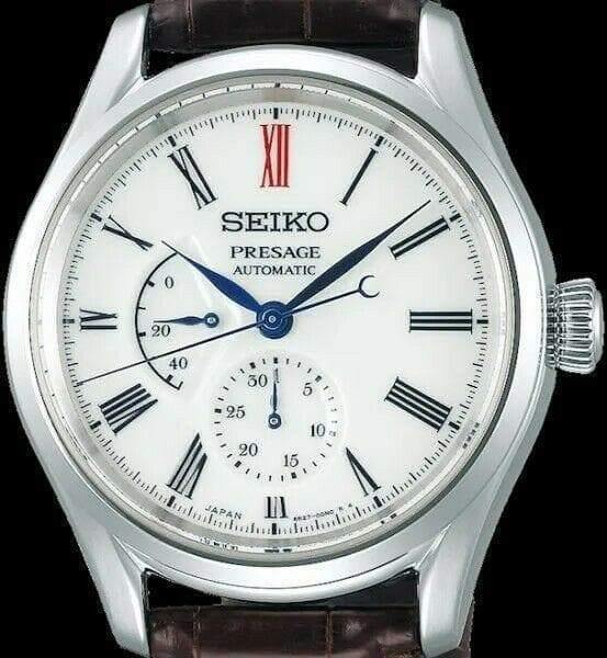 Seiko Presage Power Reserve Ind Arita Porcelain Dial White Men's Watch SPB093J1 - Prestige