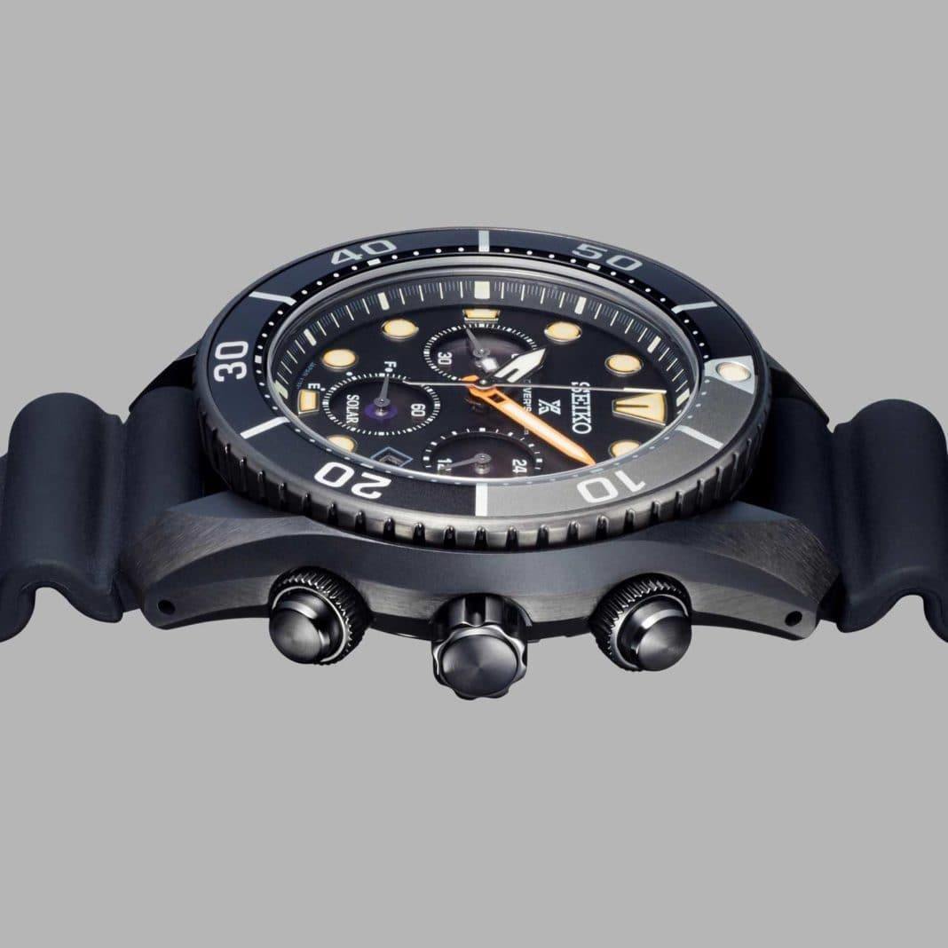 Seiko Prospex LE Black Series Sumo Solar Chronograph Men's Watch SSC761J1 - Prestige
