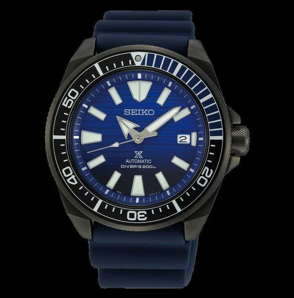 Seiko SE Save the Ocean Dark Samurai 200M Diver's Men's Watch SRPD09K1 - Prestige