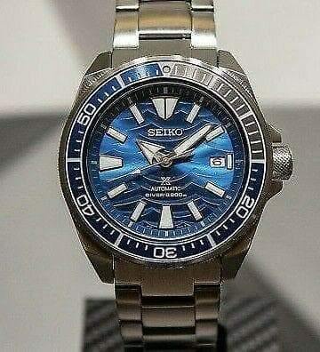 Seiko SE Save the Ocean Great White Shark Samurai Diver's Men's Watch SRPD23K1 - Prestige