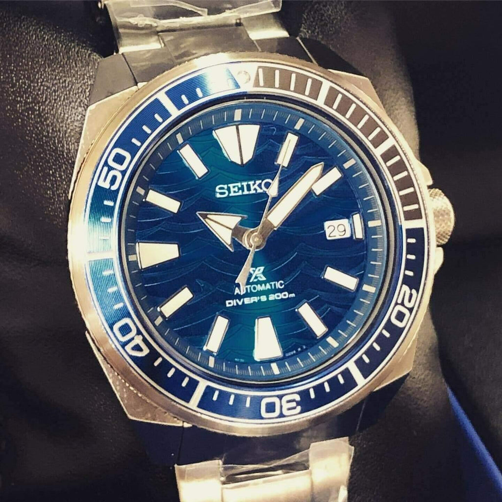 Seiko SE Save the Ocean Great White Shark Samurai Diver's Men's Watch SRPD23K1 - Prestige