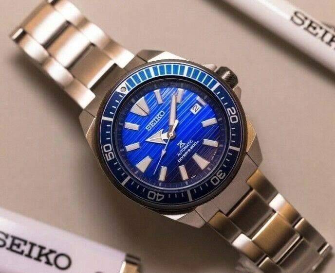 Seiko SE Save the Ocean Samurai Prospex 200M Diver's Men's Watch SRPC93K1 - Prestige