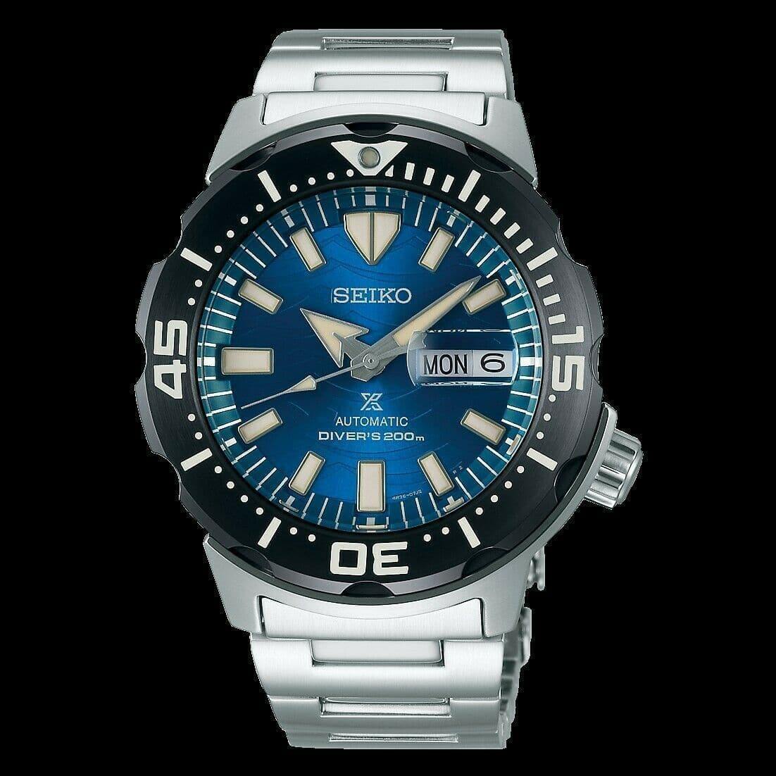 Seiko SE STO GWS Blue Monster Gen 4 Diver's 200M Men's Watch SRPE09K1 - Prestige