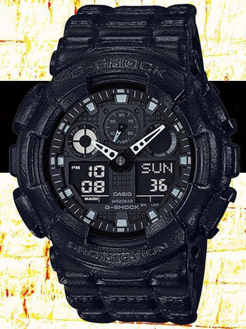 G shock best sale ga 100 black