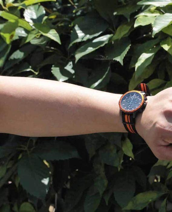 Tissot Swiss Made T-Sport Quickster Black PVD Chrono Men's Nato Strap Watch T0954173705700