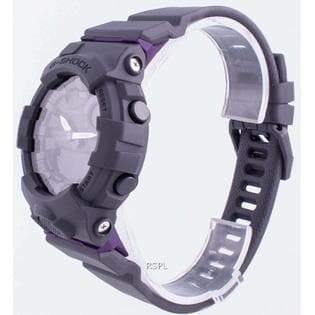 Casio G-Shock G’Squad Mobile Link Bluetooth Anadigi Black x Purple Accent Watch GMAB800-8ADR - Prestige