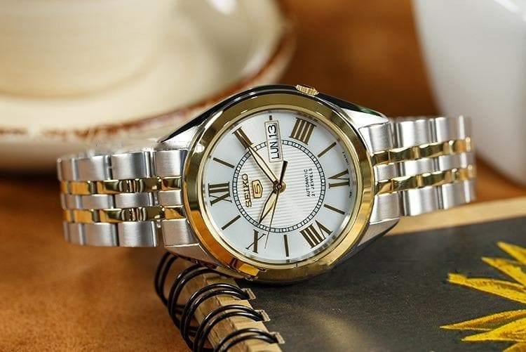 Seiko 5 automatic online 21 jewels gold plated