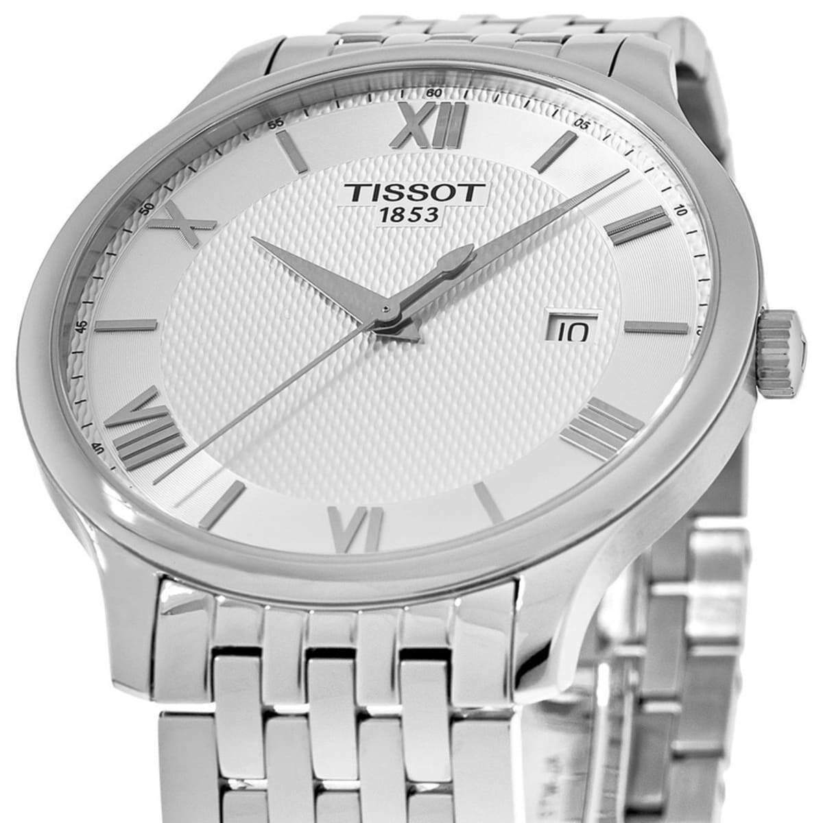 Tissot Swiss Made T-Classic Silver Tradition Stainless Steel Men's Watch T0636101103800 - Prestige