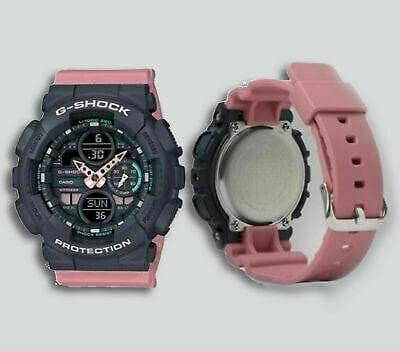 Casio G-Shock Sneaker S Series Analog-Digital Black x Pink Strap Ladies' Watch GMAS140-4ADR - Prestige