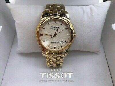 Tissot Swiss Made T-Classic Ballade Automatic Gold Plated Men's Watch T97.5.483.31 - Prestige