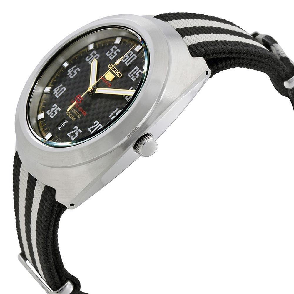 Seiko 5 Sports Carbon Fiber Dial Limited Edition Helmet Turtle Watch SRPA93K1 - Prestige