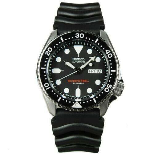 Seiko Japan Made Black SKX 200M Diver's Men's Watch SKX007J1 - Prestige