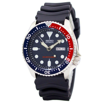 ekko ornament Modtager Seiko Pepsi SKX 200M Diver's Men's Rubber Strap Watch SKX009K1 – Prestige
