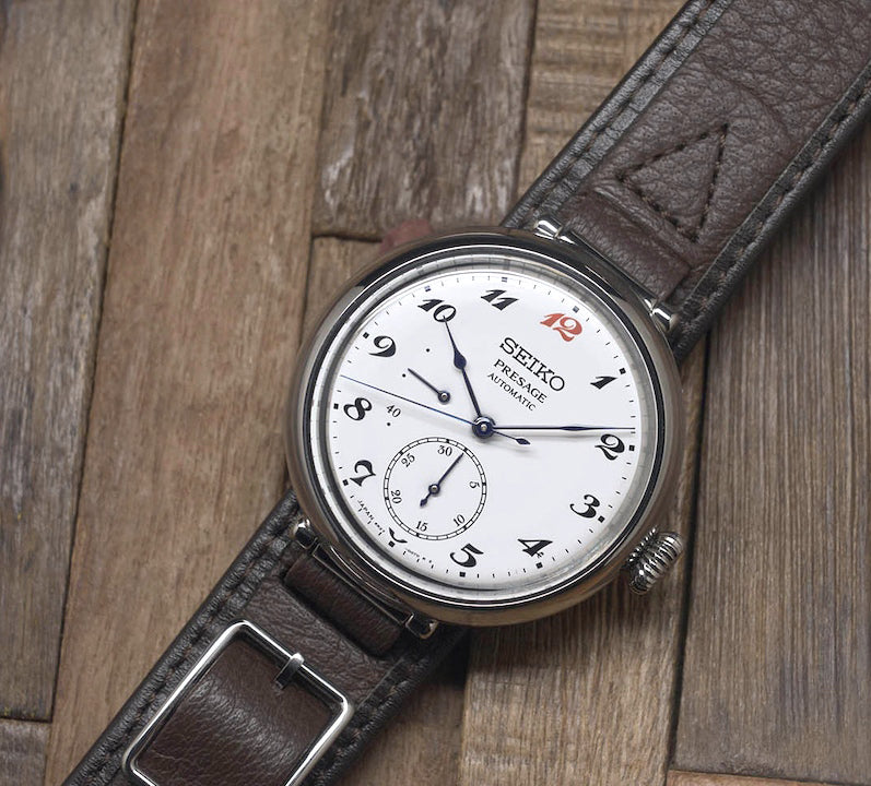Seiko Presage Takumi 'Laurel' 110th Anniversary Limited Edition White Dial Men's Watch SPB359J1