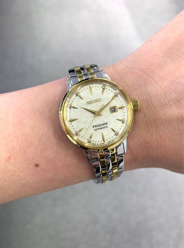 Seiko presage cocktail discount white