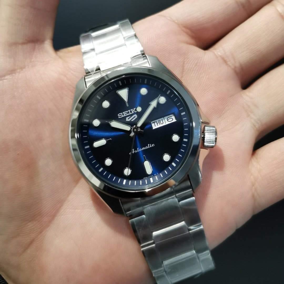 Seiko 5 Sports 100M Automatic Men's Watch Blue Dial SRPE53K1 - Prestige