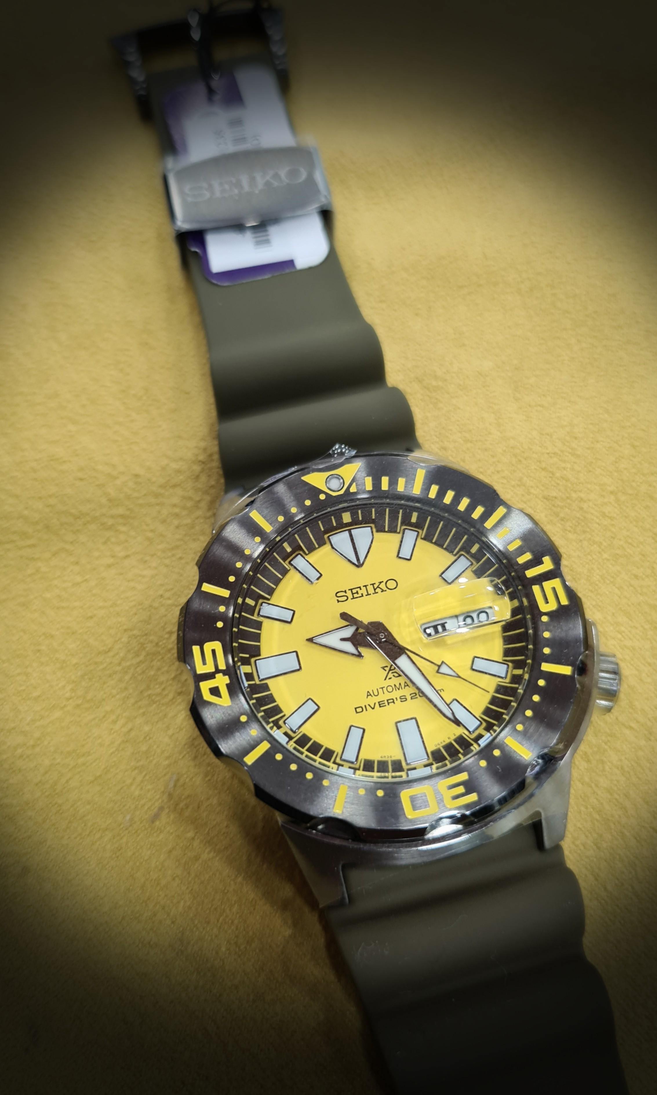 Seiko Monster Asia Special Edition Gen 4 Diver's 200M Men's Watch SRPF35K1 - Prestige