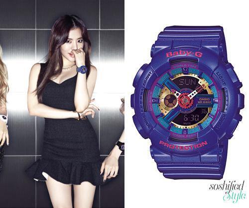 Casio Baby-G BA110 Series Anadigi Neon Color Purple x Multicolor Dial Watch BA112-2ADR - Prestige