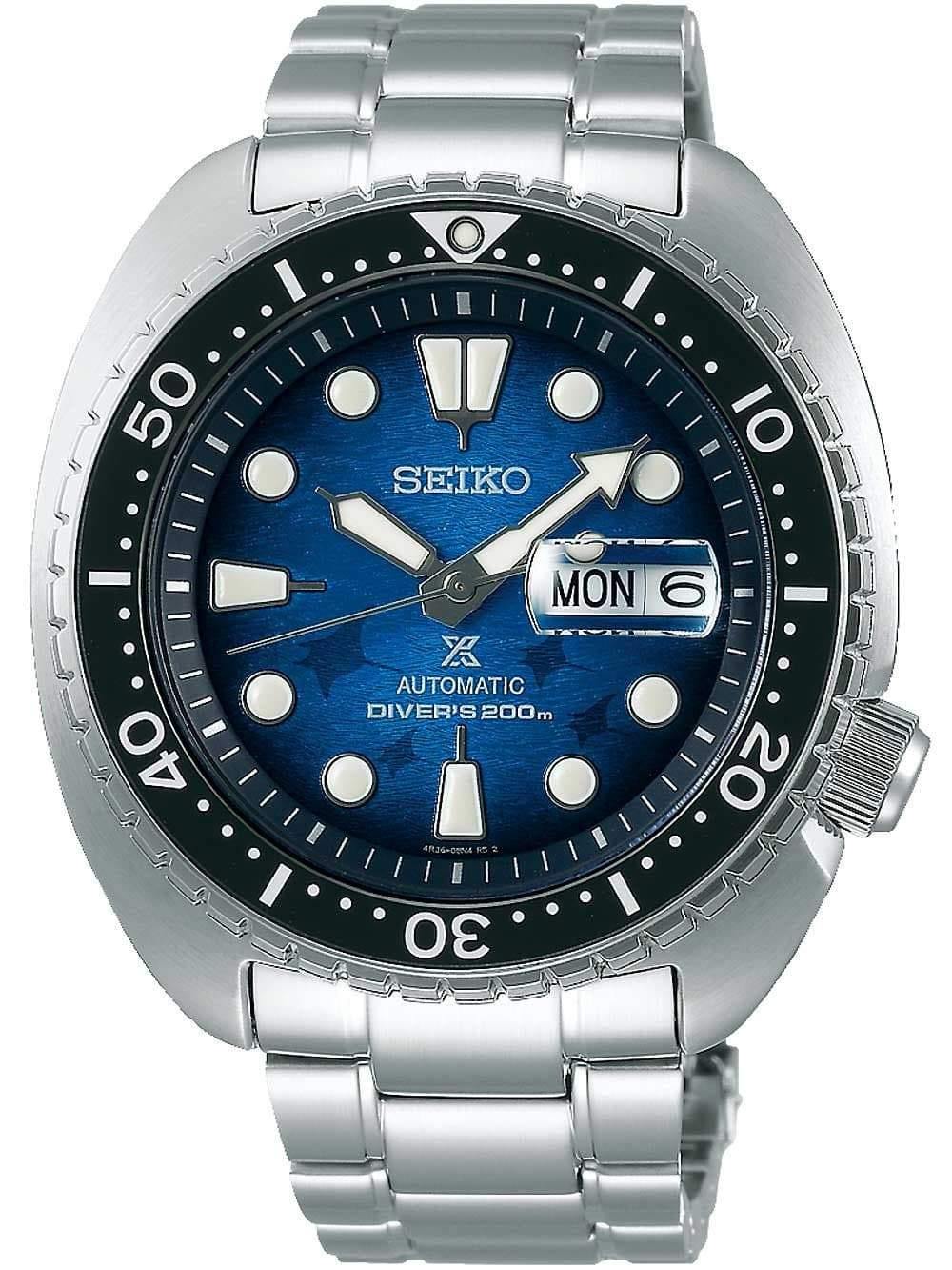 Seiko SE Save the Ocean Manta Ray King Turtle Diver's Men's Watch SRPE39K1 - Prestige