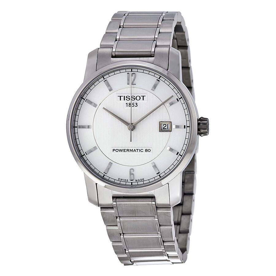 Tissot Swiss Made T-Classic Titanium Automatic Silver Dial Men's Watch T0874074403700 - Prestige