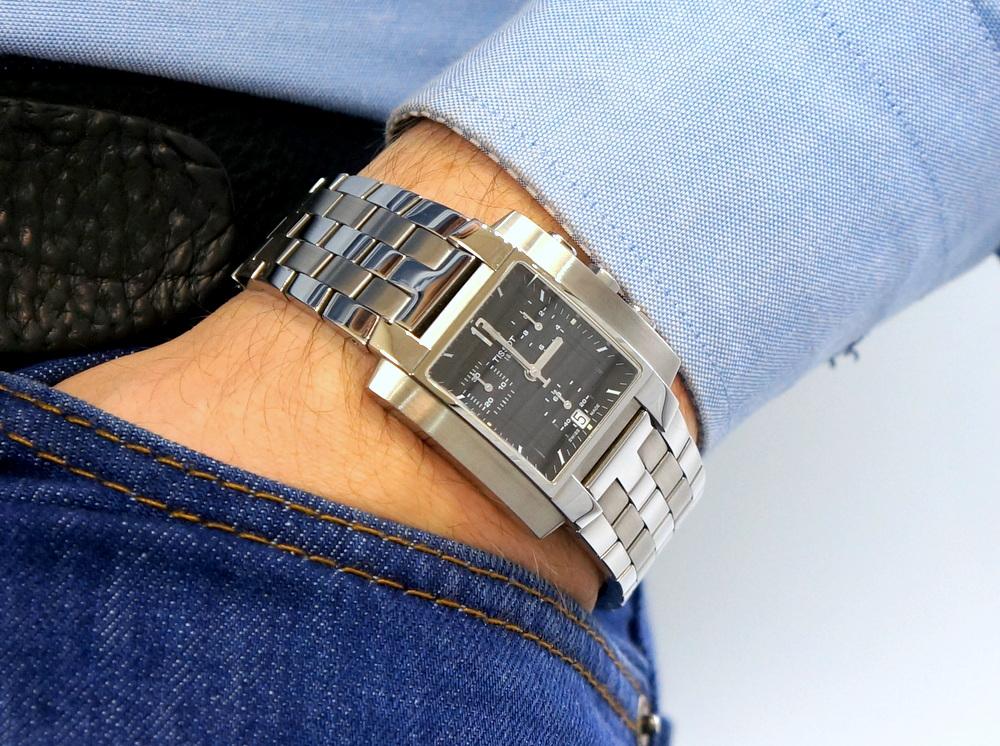 Tissot Swiss Made T-Trend TXL Black Chrono Men's Stainless Steel Watch T60158752 - Prestige
