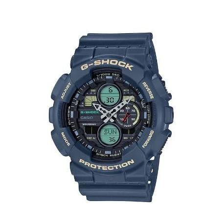 Casio G-Shock Special Color The Green Hornet Anadigi Greenish Blue Watch GA140-2ADR - Prestige