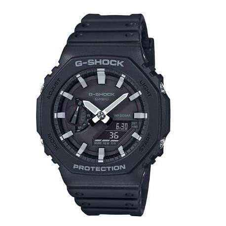 Casio G-Shock Carbon Core Guard Black AP CasiOak Watch GA2100-1ADR - Prestige