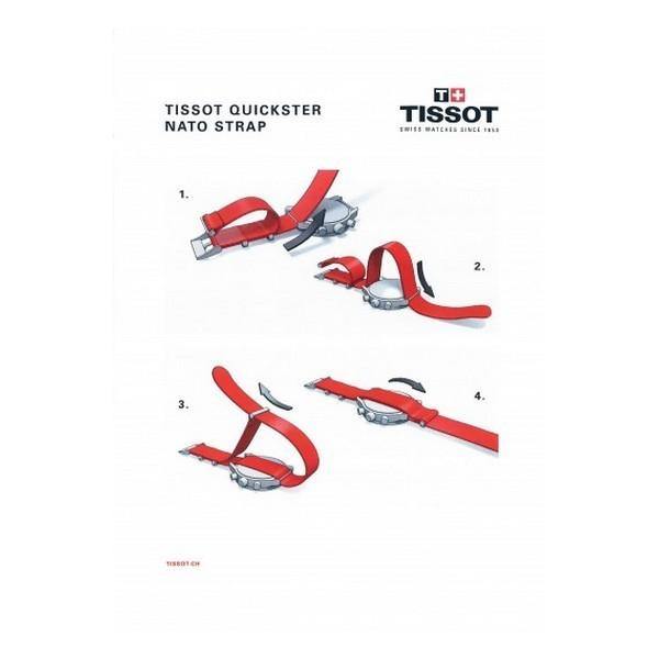Tissot Swiss Made T-Sport Quickster Chronograph Men's Nato Strap Watch T0954171703701 - Prestige